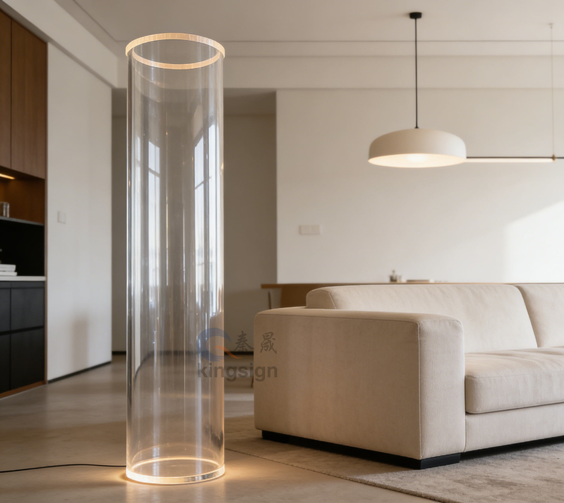 Tuburi acrilice Kingsign pentru soluții industriale și de design globale